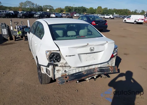 2012 Honda Civic Lx из США, поврежденный, VIN 2HGFB2F59CH305288